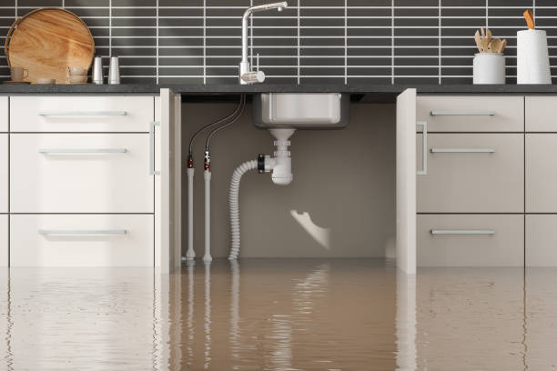 Water damage restoration process in Fitchburg, MA